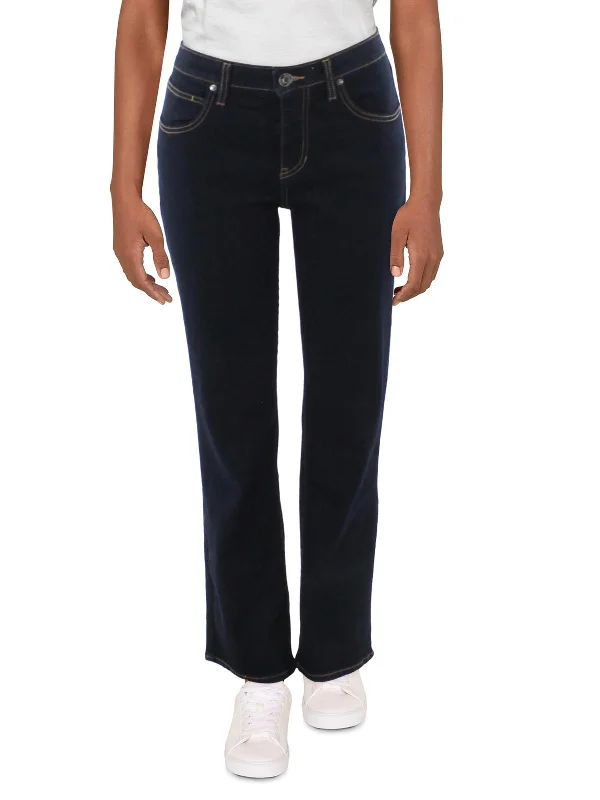 Eloise Womens Denim Dark Was Bootcut Jeans