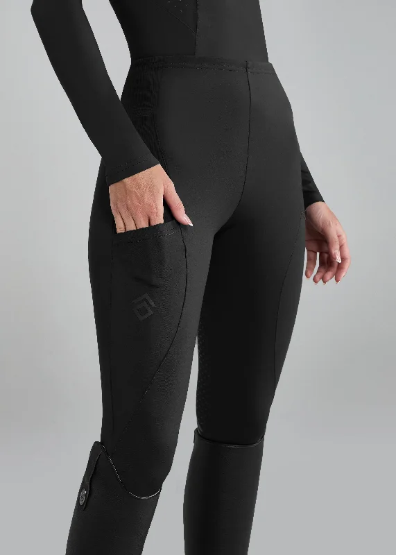 Black Core Leggings Full Seat