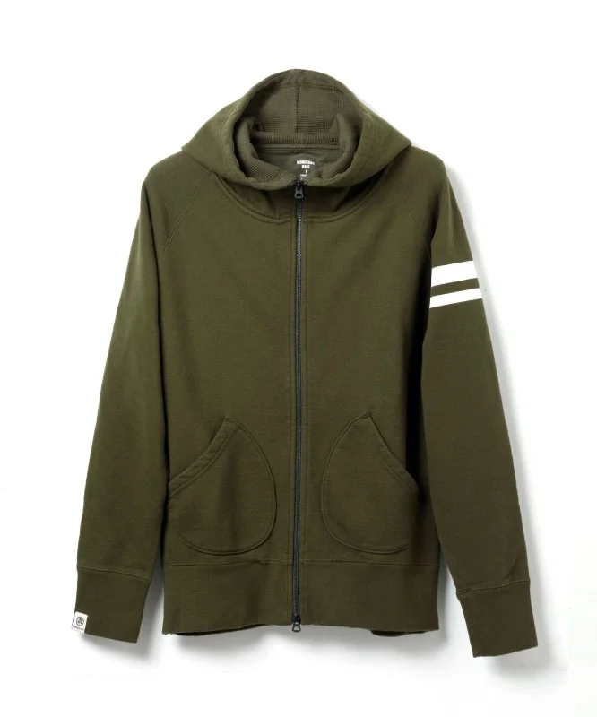 Momotaro 07-044 Heavyweight GTB Hoodie (Olive)