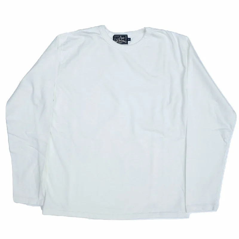 [Pre-Order] Studio D'Artisan Suvin Gold L/S Tee (White)