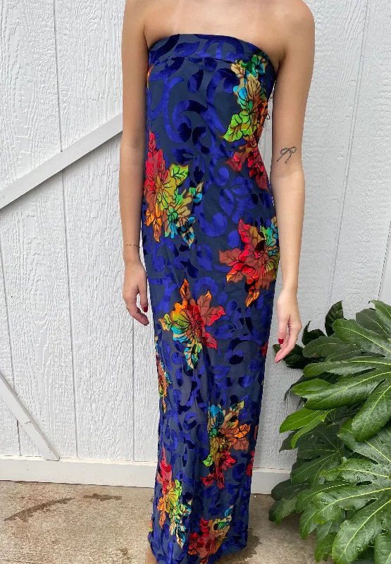 BH Tube FLORAL DRESS LONG