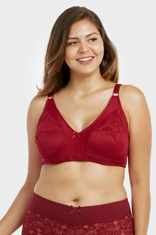 MAMIA LADIES NO WIRE NO PAD MAMA BRA (BR1535N3)