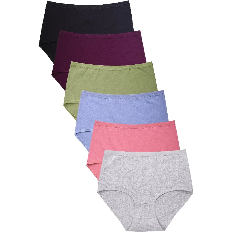 SOFRA LADIES COTTON BRIEF PANTY (LP1450CR3)