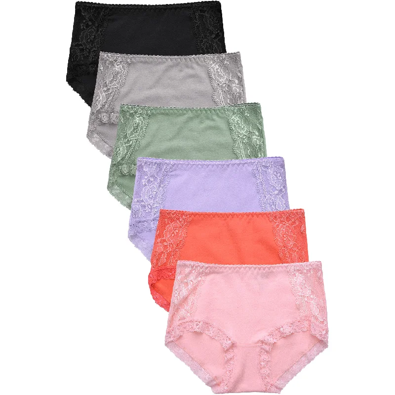 SOFRA LADIES COTTON BRIEF PANTY (LP1456CR1)